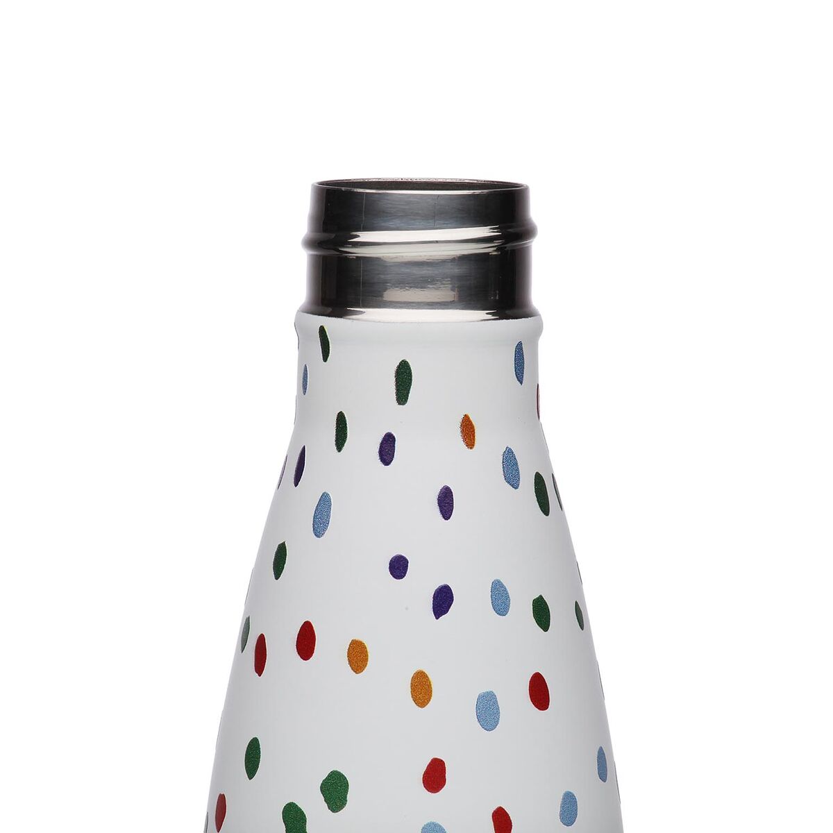 fľaša na vodu Versa Dotty Oceľ 7 x 27 x 7 cm